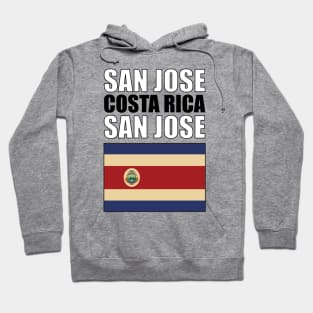 Flag of Costa Rica Hoodie